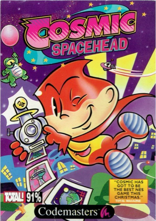 Cosmic Spacehead (Europe) (En,Fr,De,Es) (Unl) box art